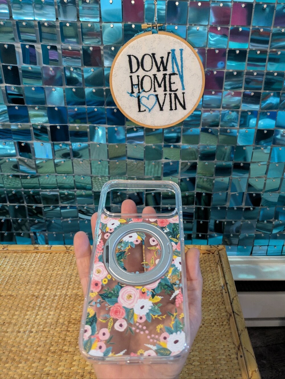 Apple iPhone 15 - Phone Case - Pink + Purple Daisies